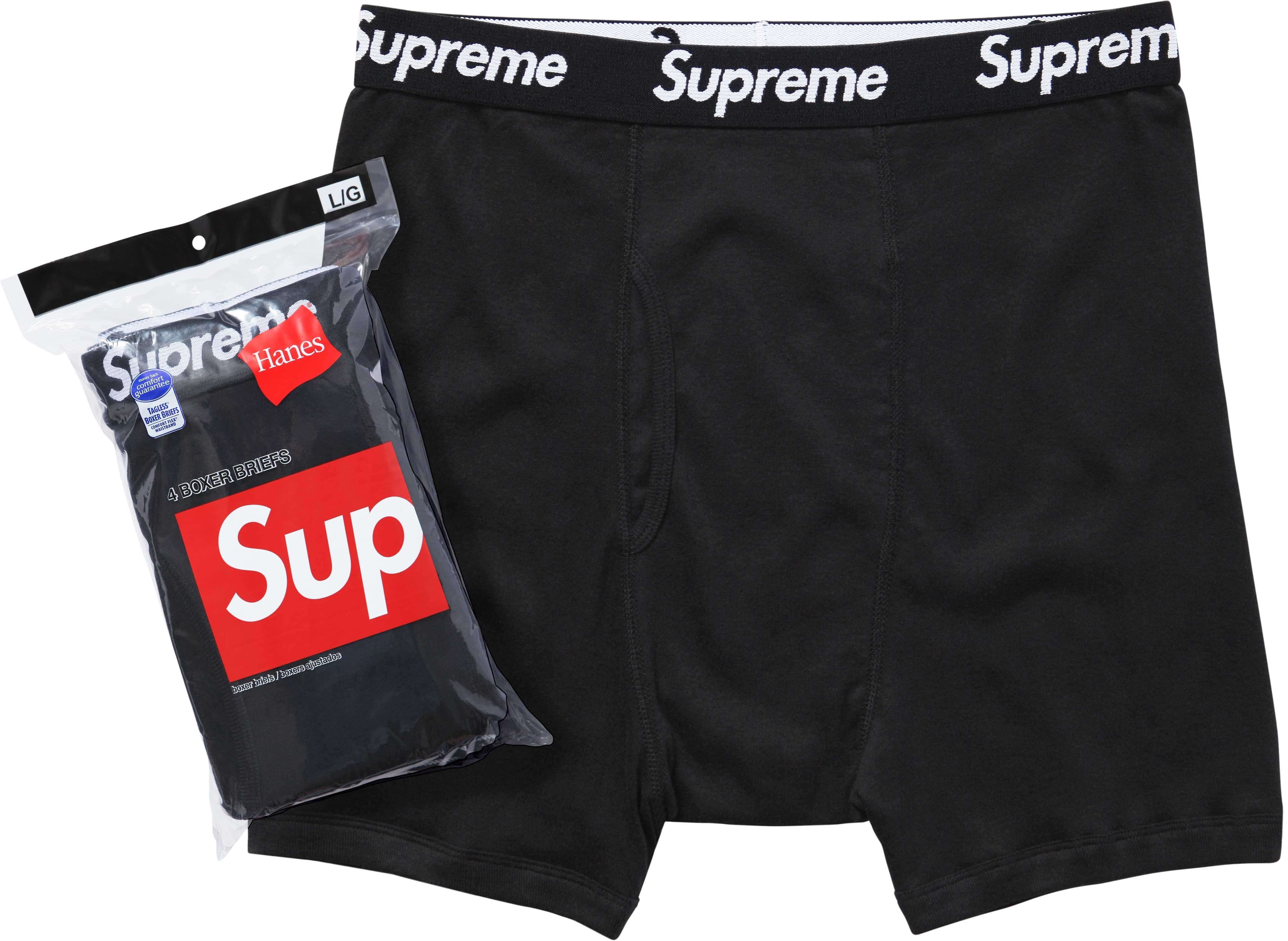 Supreme®/Hanes® Boxer Briefs (4 Pack) view 2
